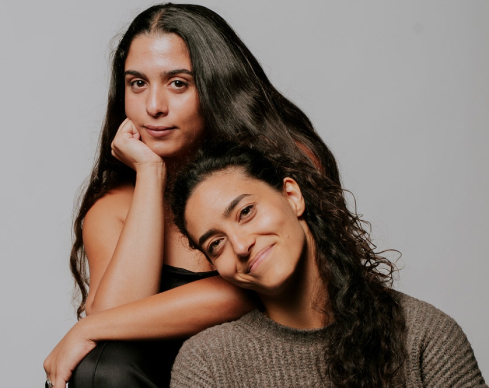 Marah Haj Hussein & Nur Garabli foto: Amanda Harput