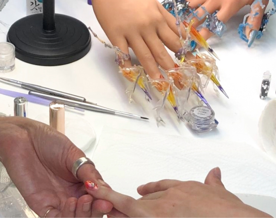 Nail art by Che Go Eun