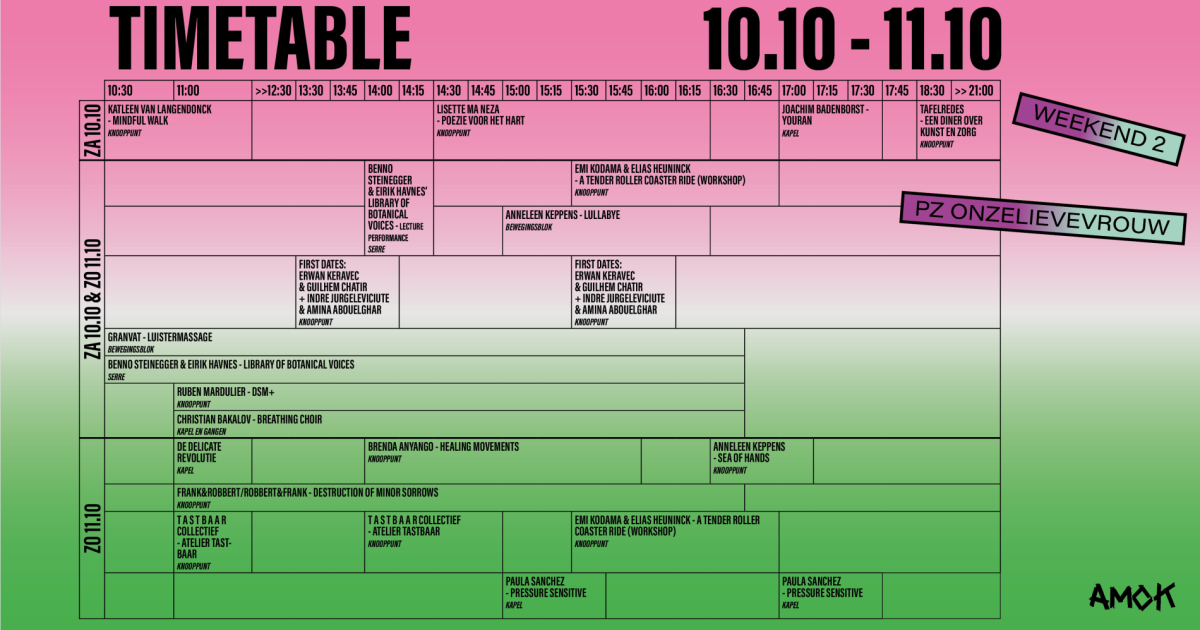 timetable