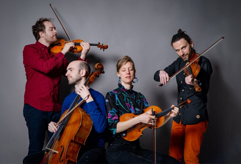 North Sea String Quartet, foto door Yanna Pelser
