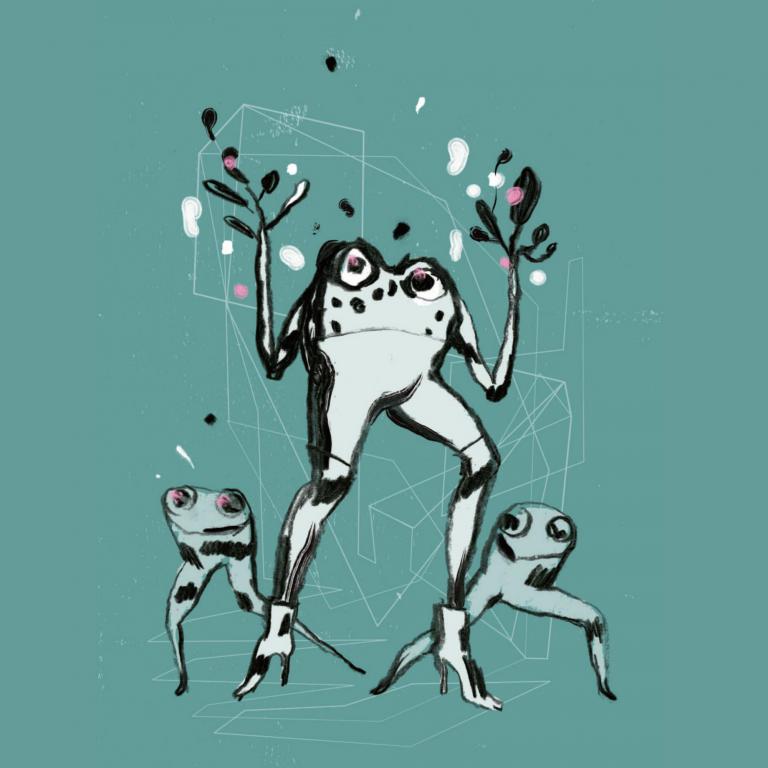 De gezanten van het nat coverbeeld